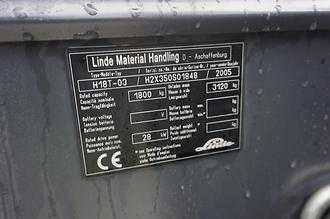 Muletto usato LINDE H 18T-03 - Triplex GAS VIERRADFRONTSTAPLER (13075749)