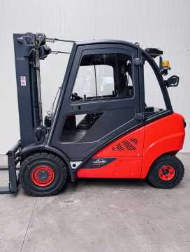 Muletto usato LINDE H 25 D-02/600 EVO Kabine Klima STVO ZVG DIESEL VIERRADFRONTSTAPLER (13073824)