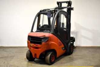Muletto usato LINDE H 25 D/600 (3B) EVO 393-02 DIESEL VIERRADFRONTSTAPLER (13019823)