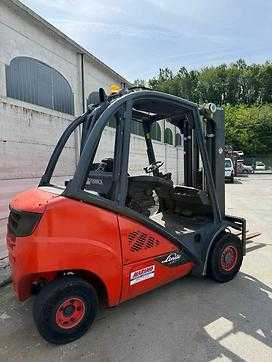 Muletto usato LINDE H 30 D-02 DIESEL VIERRADFRONTSTAPLER (13043764)