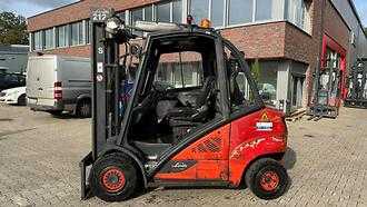 Muletto usato LINDE H 35 D-02 - 2014er DIESEL VIERRADFRONTSTAPLER (13073382)