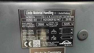 Muletto usato LINDE H 35 D -02 EVO  DIESEL VIERRADFRONTSTAPLER (13075829)
