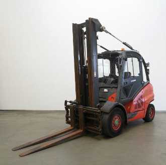 Muletto usato LINDE H 45 D EVO 394-02 DIESEL VIERRADFRONTSTAPLER (13064350) backdrop