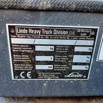 Muletto usato LINDE H160D DIESEL VIERRADFRONTSTAPLER (13076417)