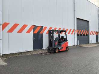 Muletto usato LINDE H16T-01 GAS VIERRADFRONTSTAPLER (13073790)