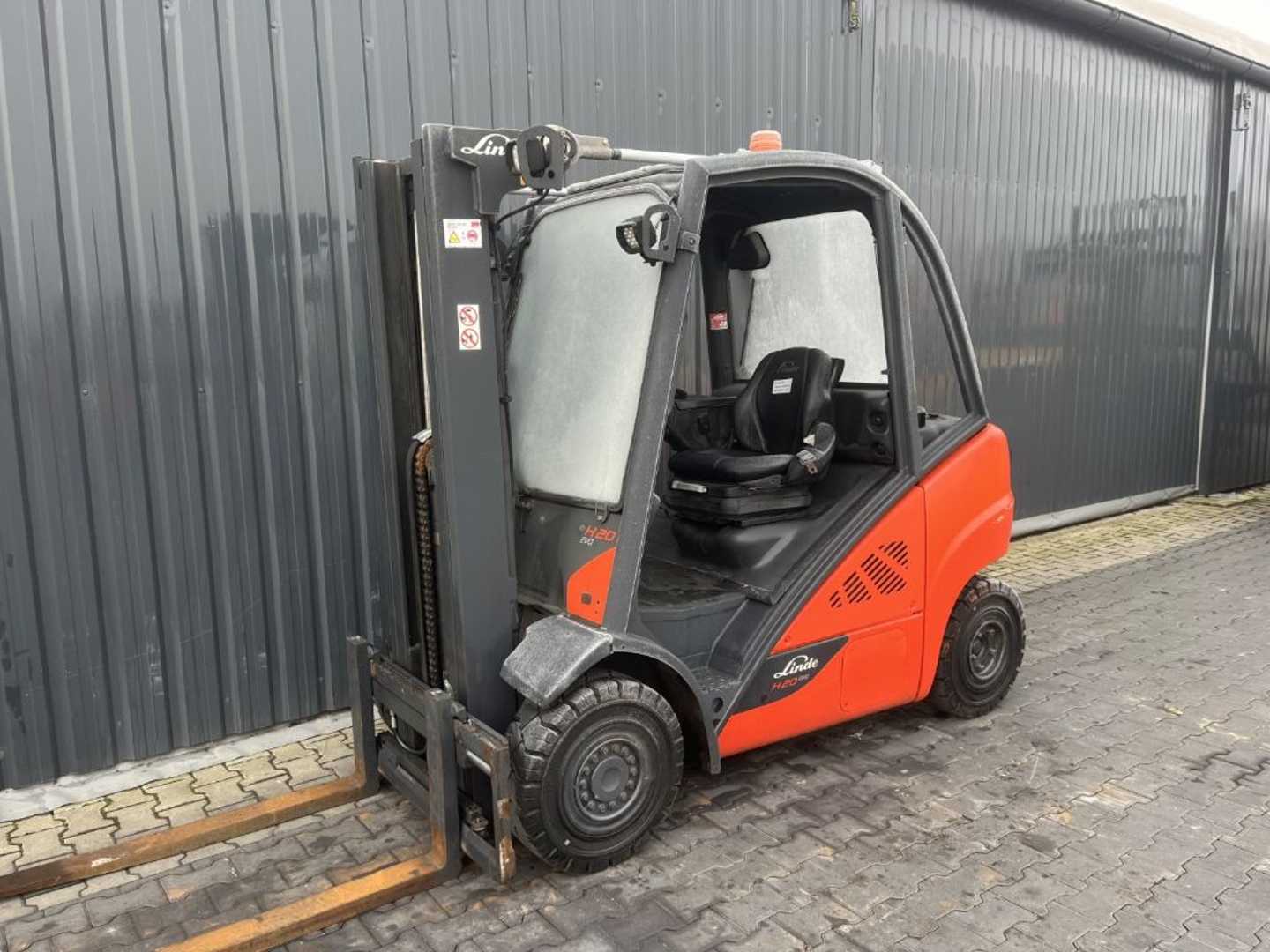 Muletto usato LINDE H20D-02/600 DIESEL VIERRADFRONTSTAPLER (13009586)