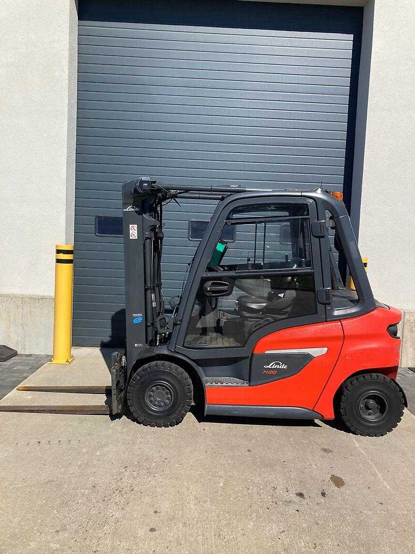 Muletto usato LINDE H20D600/1202 DIESEL VIERRADFRONTSTAPLER (12887897)