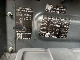 Muletto usato LINDE H20T-01 GAS VIERRADFRONTSTAPLER (13036283)
