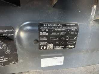 Muletto usato LINDE H20T-01 GAS VIERRADFRONTSTAPLER (13038461)