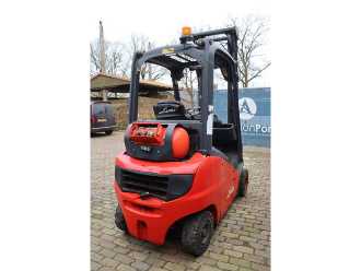 Muletto usato LINDE H20T-01 GAS VIERRADFRONTSTAPLER (13041395)