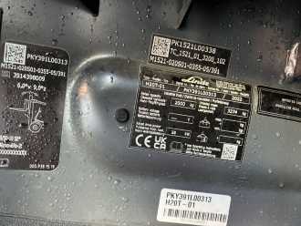 Muletto usato LINDE H20T-01 GAS VIERRADFRONTSTAPLER (13072655)