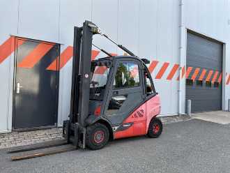 Muletto usato LINDE H20T-02/600 GAS VIERRADFRONTSTAPLER (13054804) backdrop