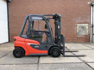 Muletto usato LINDE H25D-01 DIESEL VIERRADFRONTSTAPLER (13070512)