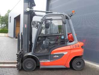Muletto usato LINDE H25T-01 GAS VIERRADFRONTSTAPLER (13056851)