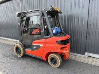 Muletto usato LINDE H25T-01 GAS VIERRADFRONTSTAPLER (13065391)