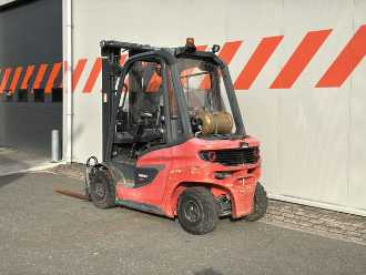 Muletto usato LINDE H25T-01 GAS VIERRADFRONTSTAPLER (13072396)
