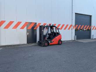 Muletto usato LINDE H25T-02 GAS VIERRADFRONTSTAPLER (13041229)