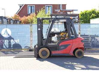 Muletto usato LINDE H30D-01 DIESEL VIERRADFRONTSTAPLER (13041372)