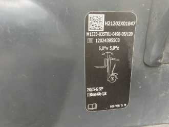 Muletto usato LINDE H30T-01 GAS VIERRADFRONTSTAPLER (13040929)