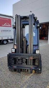 Muletto usato LINDE H35 D DIESEL VIERRADFRONTSTAPLER (12748136)