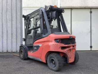 Muletto usato LINDE H35D-01 DIESEL VIERRADFRONTSTAPLER (13059644)