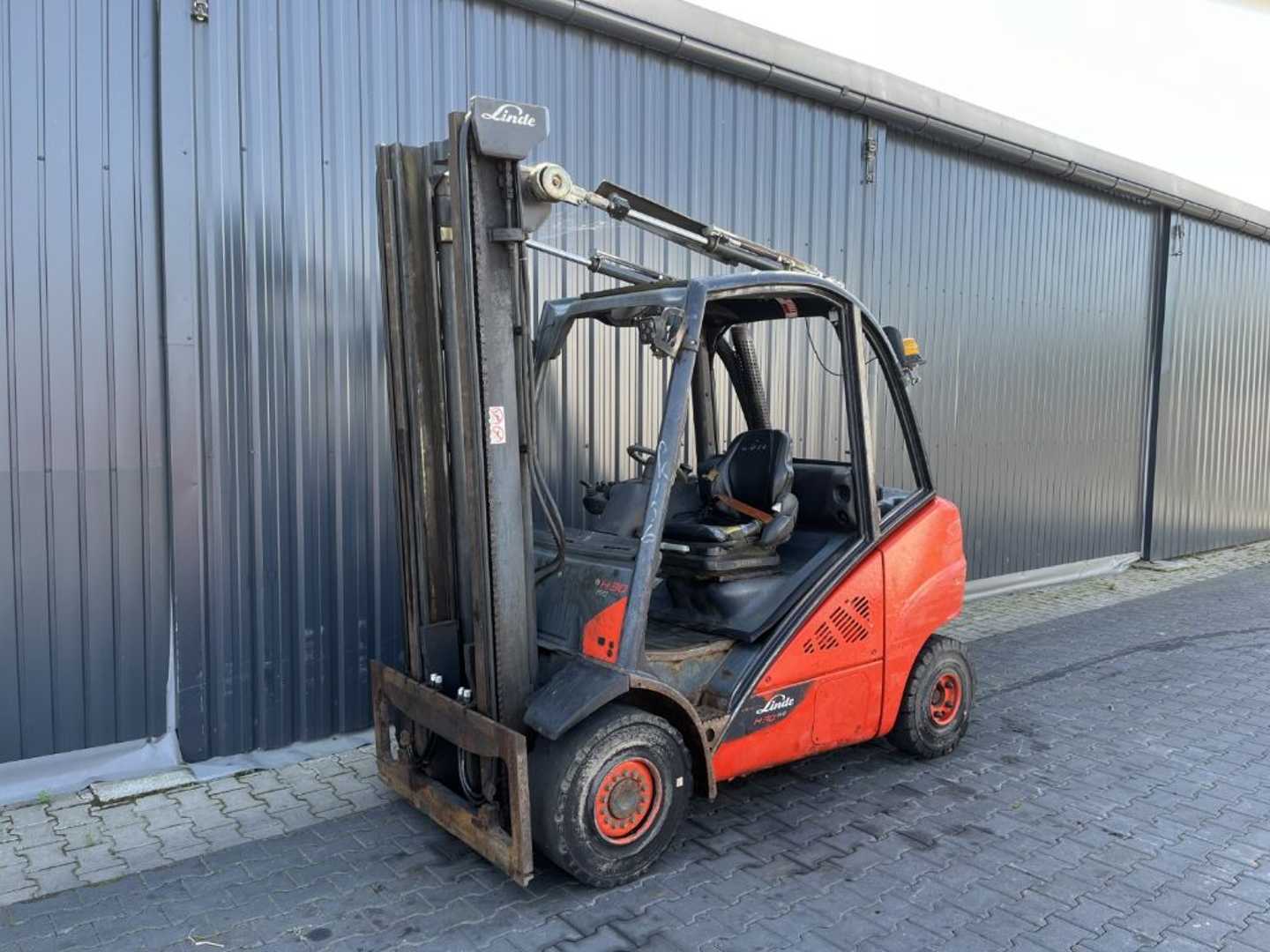 Muletto usato LINDE H35D-02 DIESEL VIERRADFRONTSTAPLER (13058659)