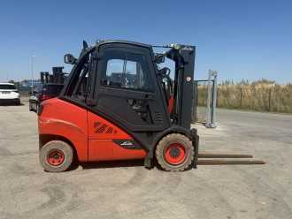 Muletto usato LINDE H35D-02 DIESEL VIERRADFRONTSTAPLER (13059294)