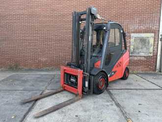 Muletto usato LINDE H35D-02 DIESEL VIERRADFRONTSTAPLER (13062701)