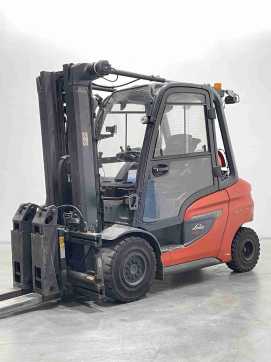Muletto usato LINDE H35T-01-1202 GAS VIERRADFRONTSTAPLER (13058982) backdrop