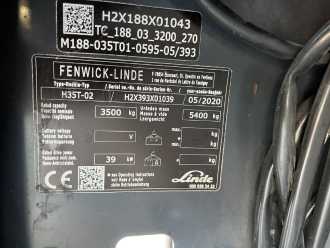 Muletto usato LINDE H35T-02 GAS VIERRADFRONTSTAPLER (13065725)
