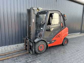 Muletto usato LINDE H35T-02 GAS VIERRADFRONTSTAPLER (13065728) backdrop
