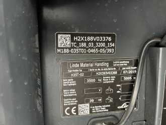 Muletto usato LINDE H35T-02 GAS VIERRADFRONTSTAPLER (13069415)