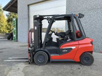 Muletto usato LINDE H35T GAS VIERRADFRONTSTAPLER (13063368)