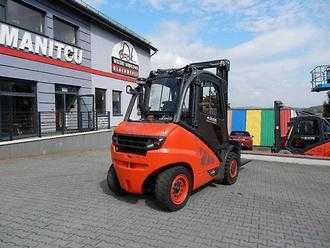 Muletto usato LINDE H40D-02 Stabau sideshift fork positioner DIESEL VIERRADFRONTSTAPLER (12999459)