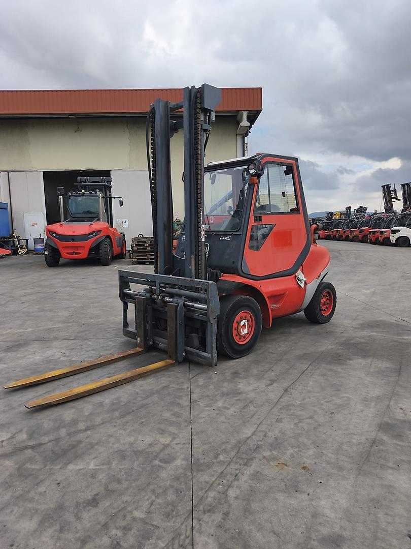 Muletto usato LINDE H45D DIESEL VIERRADFRONTSTAPLER (13076218)