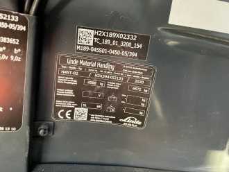 Muletto usato LINDE H45T-02 GAS VIERRADFRONTSTAPLER (13070467)