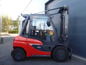 Muletto usato LINDE H50D-01/600 DIESEL VIERRADFRONTSTAPLER (13071977)