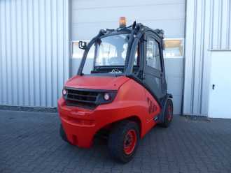 Muletto usato LINDE H50D-02/600 DIESEL VIERRADFRONTSTAPLER (13070717)