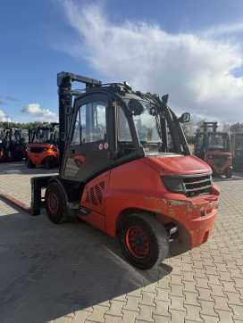 Muletto usato LINDE H50D-02/600 DIESEL VIERRADFRONTSTAPLER (13072451)