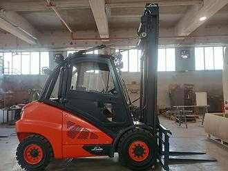 Muletto usato LINDE H50D-02 DIESEL VIERRADFRONTSTAPLER (13010365) backdrop