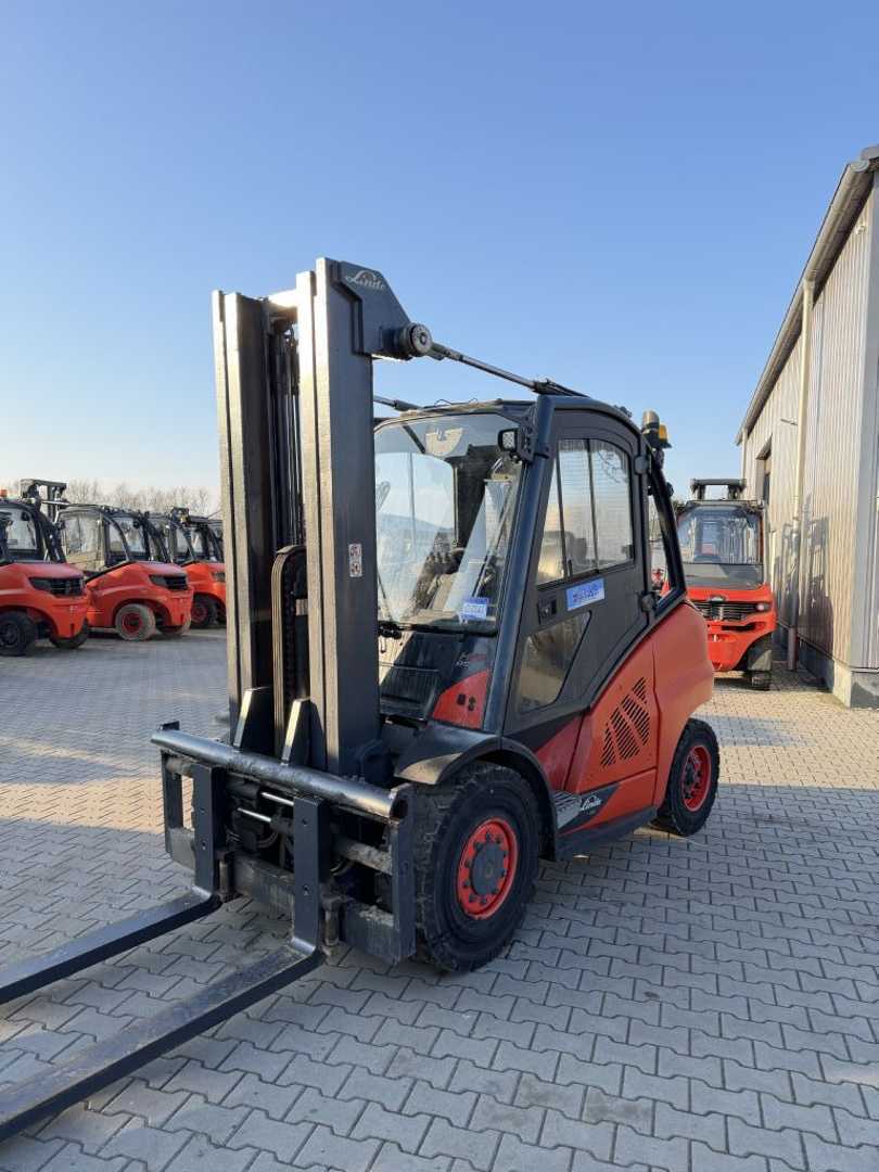 Muletto usato LINDE H50D-02 DIESEL VIERRADFRONTSTAPLER (13015450)