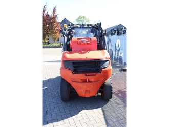 Muletto usato LINDE H50T-02 GAS VIERRADFRONTSTAPLER (13041373)
