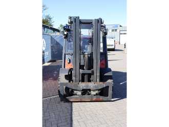 Muletto usato LINDE H50T-02 GAS VIERRADFRONTSTAPLER (13041373)