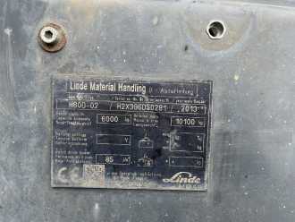 Muletto usato LINDE H60D-02 DIESEL VIERRADFRONTSTAPLER (13059006)