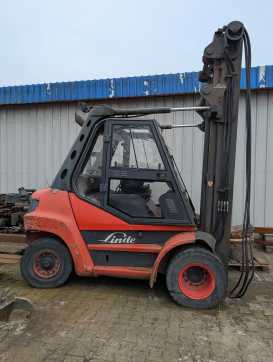 Muletto usato LINDE H80D-02 DIESEL VIERRADFRONTSTAPLER (13036663)