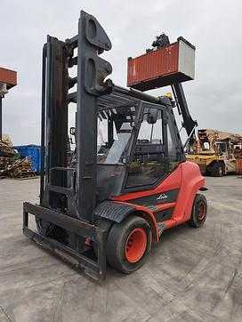 Muletto usato LINDE H80D-03/900 DIESEL VIERRADFRONTSTAPLER (13014102) backdrop