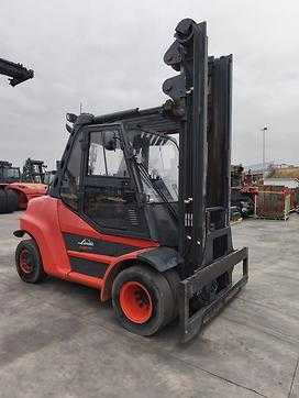 Muletto usato LINDE H80D-03/900 DIESEL VIERRADFRONTSTAPLER (13014102)