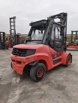 Muletto usato LINDE H80D-03/900 DIESEL VIERRADFRONTSTAPLER (13014102)