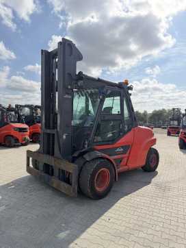 Muletto usato LINDE H80D/1100 DIESEL VIERRADFRONTSTAPLER (13058002) backdrop
