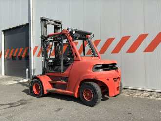 Muletto usato LINDE H80D/900-02 DIESEL VIERRADFRONTSTAPLER (13072389)